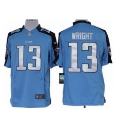 Nike Tennessee Titans 13 Kendall Wright Light Blue Limited NFL Jersey Nike Tennessee Titans 13 Kendall Wright Light Blue Limited NFL Jersey