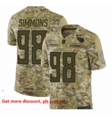 Titans 98 Jeffery Simmons Camo Men Stitched Football Limited 2018 Salute To Service Jersey Titans 98 Jeffery Simmons Camo Men Stitched Football Limited 2018 Salute To Service Jersey