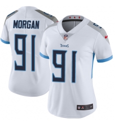Nike Titans #91 Derrick Morgan White Womens Stitched NFL Vapor Untouchable Limited Jersey Nike Titans #91 Derrick Morgan White Womens Stitched NFL Vapor Untouchable Limited Jersey