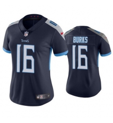 Women Tennessee Titans 16 Treylon Burks Navy Vapor Untouchable Limited Stitched Football Jersey Women Tennessee Titans 16 Treylon Burks Navy Vapor Untouchable Limited Stitched Football Jersey