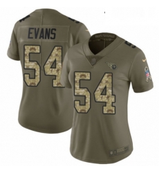 Womens Nike Tennessee Titans 54 Rashaan Evans Limited Olive Camo 2017 Salute to Service NFL Jersey Womens Nike Tennessee Titans 54 Rashaan Evans Limited Olive Camo 2017 Salute to Service NFL Jersey