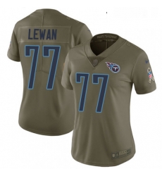 Womens Nike Tennessee Titans 77 Taylor Lewan Limited Olive 2017 Salute to Service NFL Jersey Womens Nike Tennessee Titans 77 Taylor Lewan Limited Olive 2017 Salute to Service NFL Jersey