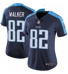 Womens Nike Tennessee Titans 82 Delanie Walker Navy Blue Alternate Vapor Untouchable Limited Player NFL Jersey Womens Nike Tennessee Titans 82 Delanie Walker Navy Blue Alternate Vapor Untouchable Limited Player NFL Jersey