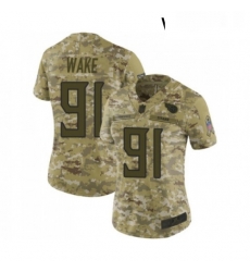 Womens Tennessee Titans 91 Cameron Wake Limited Camo 2018 Salute to Service Football Jersey Womens Tennessee Titans 91 Cameron Wake Limited Camo 2018 Salute to Service Football Jersey