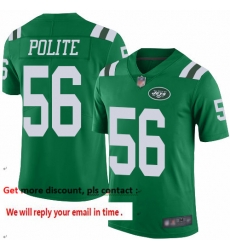 Jets 56 Jachai Polite Green Men Stitched Football Limited Rush Jersey Jets 56 Jachai Polite Green Men Stitched Football Limited Rush Jersey