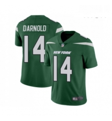Mens New York Jets 14 Sam Darnold Green Team Color Vapor Untouchable Limited Player Football Jersey Mens New York Jets 14 Sam Darnold Green Team Color Vapor Untouchable Limited Player Football Jersey