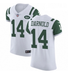 Mens Nike New York Jets 14 Sam Darnold White Vapor Untouchable Elite Player NFL Jersey Mens Nike New York Jets 14 Sam Darnold White Vapor Untouchable Elite Player NFL Jersey