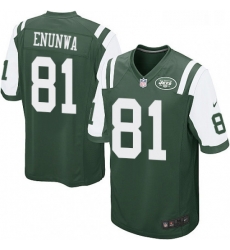 Mens Nike New York Jets 81 Quincy Enunwa Game Green Team Color NFL Jersey Mens Nike New York Jets 81 Quincy Enunwa Game Green Team Color NFL Jersey
