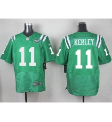 Nike Jets 11 Jeremy Kerley Green Mens Stitched NFL Elite Rush Jersey Nike Jets 11 Jeremy Kerley Green Mens Stitched NFL Elite Rush Jersey