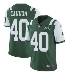 Nike Jets 40 Trenton Cannon Green Vapor Untouchable Limited Jersey Nike Jets 40 Trenton Cannon Green Vapor Untouchable Limited Jersey