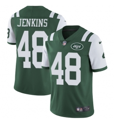 Nike Jets #48 Jordan Jenkins Green Team Color Men Stitched NFL Vapor Untouchable Limited Jersey Nike Jets #48 Jordan Jenkins Green Team Color Men Stitched NFL Vapor Untouchable Limited Jersey