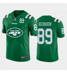 Nike Jets 89 Chris Herndon Green Team Big Logo Number Vapor Untouchable Limited Jersey Nike Jets 89 Chris Herndon Green Team Big Logo Number Vapor Untouchable Limited Jersey