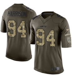 Nike Jets #94 Damon Harrison Green Mens Stitched NFL Limited Salute to Service Jersey Nike Jets #94 Damon Harrison Green Mens Stitched NFL Limited Salute to Service Jersey