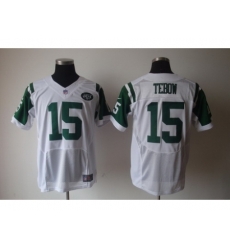 Nike New York Jets 15 Tim Tebow White Elite NFL Jersey Nike New York Jets 15 Tim Tebow White Elite NFL Jersey