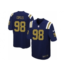 Nike New York Jets 98 Quinton Coples Blue Game Alternate NFL Jersey Nike New York Jets 98 Quinton Coples Blue Game Alternate NFL Jersey