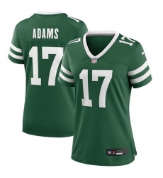 Women New York Jets 17 Davante Adams Green Stitched Jersey Women New York Jets 17 Davante Adams Green Stitched Jersey