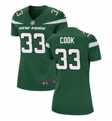 Women New York Jets 33 Dalvin Cook Green Stitched Football Jersey Run Small Women New York Jets 33 Dalvin Cook Green Stitched Football Jersey Run Small