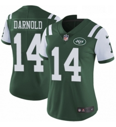 Womens Nike New York Jets 14 Sam Darnold Green Team Color Vapor Untouchable Elite Player NFL Jersey Womens Nike New York Jets 14 Sam Darnold Green Team Color Vapor Untouchable Elite Player NFL Jersey