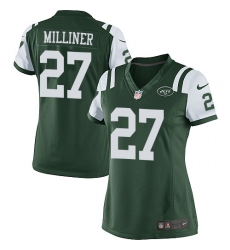 Women's Nike New York Jets #27 Dee Milliner Limited Green Team Color NFL Jersey Women's Nike New York Jets #27 Dee Milliner Limited Green Team Color NFL Jersey