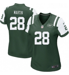 Womens Nike New York Jets 28 Curtis Martin Game Green Team Color NFL Jersey Womens Nike New York Jets 28 Curtis Martin Game Green Team Color NFL Jersey