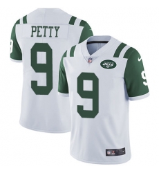 Nike Jets #9 Bryce Petty White Youth Stitched NFL Vapor Untouchable Limited Jersey Nike Jets #9 Bryce Petty White Youth Stitched NFL Vapor Untouchable Limited Jersey