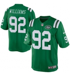 Nike Jets #92 Leonard Williams Green Youth Stitched NFL Elite Rush Jersey Nike Jets #92 Leonard Williams Green Youth Stitched NFL Elite Rush Jersey