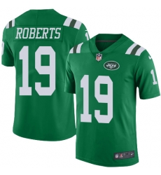 Youth Nike Jets 19 Andre Roberts Green Stitched NFL Limited Rush Jersey Youth Nike Jets 19 Andre Roberts Green Stitched NFL Limited Rush Jersey