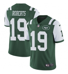 Youth Nike Jets 19 Andre Roberts Green Team Color Stitched NFL Vapor Untouchable Limited Jersey Youth Nike Jets 19 Andre Roberts Green Team Color Stitched NFL Vapor Untouchable Limited Jersey