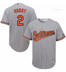 Mens Majestic Baltimore Orioles 2 JJ Hardy Replica Grey Road Cool Base MLB Jersey Mens Majestic Baltimore Orioles 2 JJ Hardy Replica Grey Road Cool Base MLB Jersey
