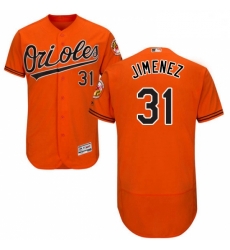 Mens Majestic Baltimore Orioles 31 Ubaldo Jimenez Orange Alternate Flex Base Authentic Collection MLB Jersey Mens Majestic Baltimore Orioles 31 Ubaldo Jimenez Orange Alternate Flex Base Authentic Collection MLB Jersey