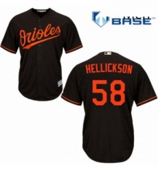 Mens Majestic Baltimore Orioles 58 Jeremy Hellickson Replica Black Alternate Cool Base MLB Jersey Mens Majestic Baltimore Orioles 58 Jeremy Hellickson Replica Black Alternate Cool Base MLB Jersey