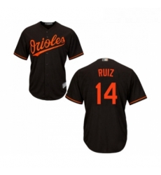Youth Baltimore Orioles 14 Rio Ruiz Replica Black Alternate Cool Base Baseball Jersey Youth Baltimore Orioles 14 Rio Ruiz Replica Black Alternate Cool Base Baseball Jersey