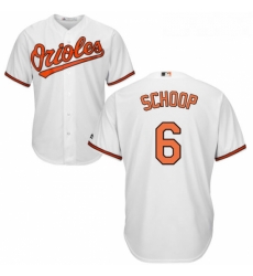 Youth Majestic Baltimore Orioles 6 Jonathan Schoop Authentic White Home Cool Base MLB Jersey Youth Majestic Baltimore Orioles 6 Jonathan Schoop Authentic White Home Cool Base MLB Jersey