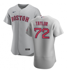 Men Boston Red Sox 72 Josh Taylor Men Nike Gray Road 2020 Flex Base Team MLB Jersey Men Boston Red Sox 72 Josh Taylor Men Nike Gray Road 2020 Flex Base Team MLB Jersey