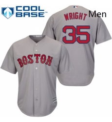 Mens Majestic Boston Red Sox 35 Steven Wright Replica Grey Road Cool Base MLB Jersey Mens Majestic Boston Red Sox 35 Steven Wright Replica Grey Road Cool Base MLB Jersey