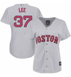 Womens Majestic Boston Red Sox 37 Bill Lee Replica Grey Road MLB Jersey Womens Majestic Boston Red Sox 37 Bill Lee Replica Grey Road MLB Jersey