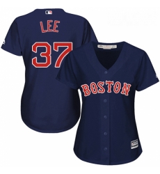 Womens Majestic Boston Red Sox 37 Bill Lee Replica Navy Blue Alternate Road MLB Jersey Womens Majestic Boston Red Sox 37 Bill Lee Replica Navy Blue Alternate Road MLB Jersey