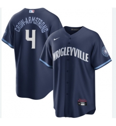 Men Chicago Cubs Pete Crow-Armstrong Navy City Connect Stitched MLB Jersey Men Chicago Cubs Pete Crow-Armstrong Navy City Connect Stitched MLB Jersey