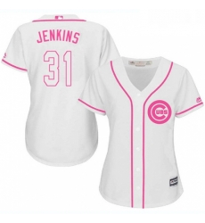 Womens Majestic Chicago Cubs 31 Fergie Jenkins Replica White Fashion MLB Jersey Womens Majestic Chicago Cubs 31 Fergie Jenkins Replica White Fashion MLB Jersey