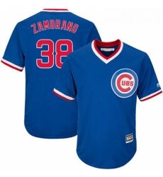 Youth Majestic Chicago Cubs 38 Carlos Zambrano Replica Royal Blue Cooperstown Cool Base MLB Jersey Youth Majestic Chicago Cubs 38 Carlos Zambrano Replica Royal Blue Cooperstown Cool Base MLB Jersey
