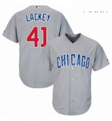 Youth Majestic Chicago Cubs 41 Steve Cishek Replica Grey Road Cool Base MLB Jersey Youth Majestic Chicago Cubs 41 Steve Cishek Replica Grey Road Cool Base MLB Jersey