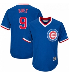 Youth Majestic Chicago Cubs 9 Javier Baez Replica Royal Blue Cooperstown Cool Base MLB Jersey Youth Majestic Chicago Cubs 9 Javier Baez Replica Royal Blue Cooperstown Cool Base MLB Jersey