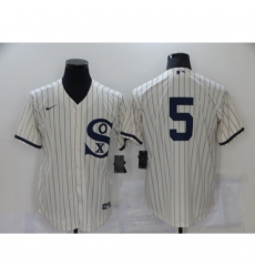 Men Chicago White Sox 5 Yolmer Sanchez Cream Game 2021 Field of Dreams Jersey Men Chicago White Sox 5 Yolmer Sanchez Cream Game 2021 Field of Dreams Jersey