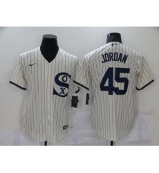 Men Nike Chicago White Sox 45 Michael Jordan Cream Game 2021 Field of Dreams Jersey Men Nike Chicago White Sox 45 Michael Jordan Cream Game 2021 Field of Dreams Jersey