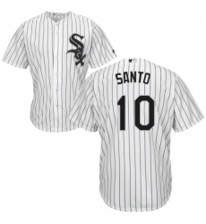 Mens Majestic Chicago White Sox 10 Ron Santo White Home Flex Base Authentic Collection MLB Jersey Mens Majestic Chicago White Sox 10 Ron Santo White Home Flex Base Authentic Collection MLB Jersey