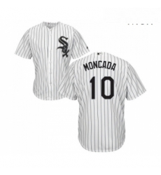 Mens Majestic Chicago White Sox 10 Yoan Moncada Replica White Home Cool Base MLB Jerseys Mens Majestic Chicago White Sox 10 Yoan Moncada Replica White Home Cool Base MLB Jerseys