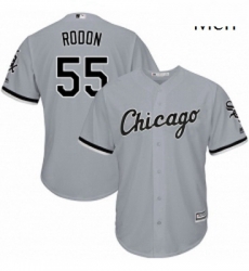 Mens Majestic Chicago White Sox 55 Carlos Rodon Replica Grey Road Cool Base MLB Jersey Mens Majestic Chicago White Sox 55 Carlos Rodon Replica Grey Road Cool Base MLB Jersey