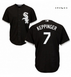 Mens Majestic Chicago White Sox 7 Jeff Keppinger Replica Black Alternate Home Cool Base MLB Jersey Mens Majestic Chicago White Sox 7 Jeff Keppinger Replica Black Alternate Home Cool Base MLB Jersey