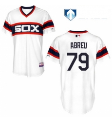 Mens Majestic Chicago White Sox 79 Jose Abreu White Alternate Flex Base Authentic Collection MLB Jersey Mens Majestic Chicago White Sox 79 Jose Abreu White Alternate Flex Base Authentic Collection MLB Jersey