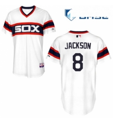 Mens Majestic Chicago White Sox 8 Bo Jackson Replica White 2013 Alternate Home Cool Base MLB Jersey Mens Majestic Chicago White Sox 8 Bo Jackson Replica White 2013 Alternate Home Cool Base MLB Jersey